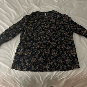 Floral Long Sleeve Blouse